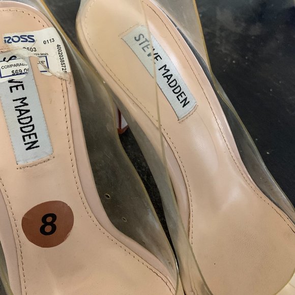 Clear Pumps - Steve Madden - Picture 2 of 7